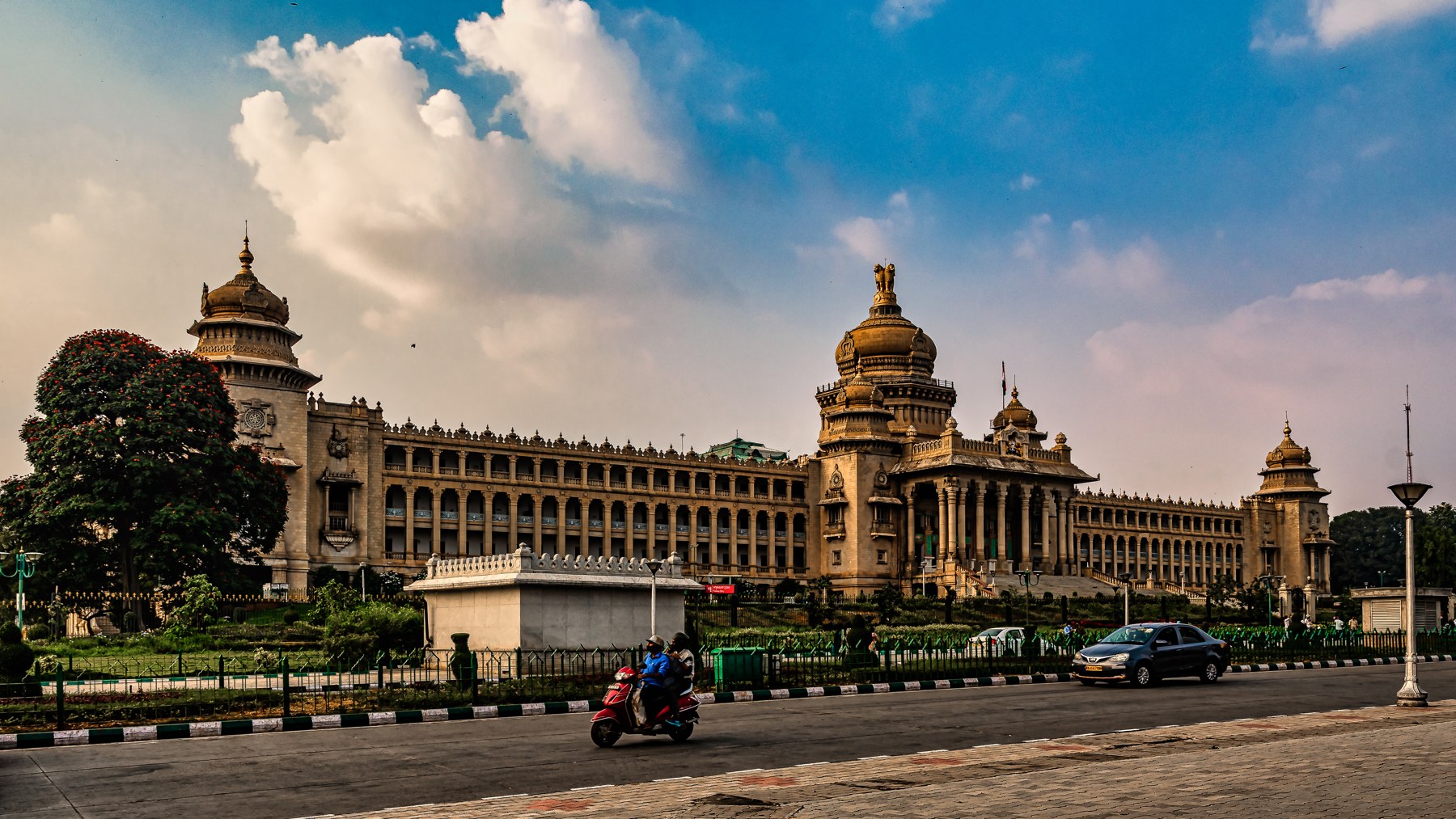 Vidhana Soudha in Bengaluru in daylight
